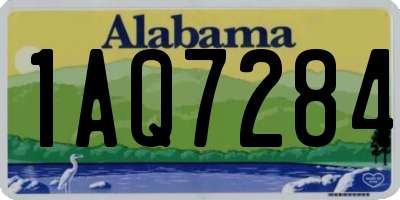 AL license plate 1AQ7284
