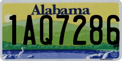 AL license plate 1AQ7286