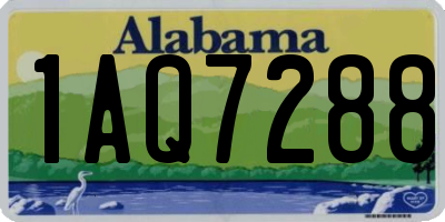 AL license plate 1AQ7288