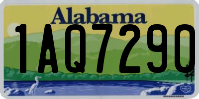 AL license plate 1AQ7290