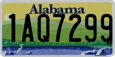 AL license plate 1AQ7299