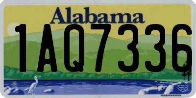 AL license plate 1AQ7336
