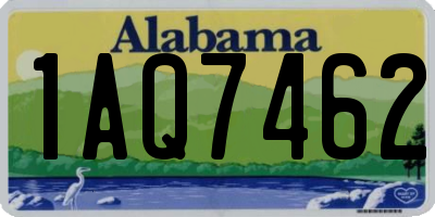 AL license plate 1AQ7462