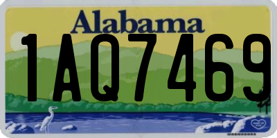 AL license plate 1AQ7469