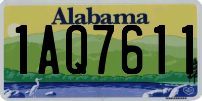 AL license plate 1AQ7611