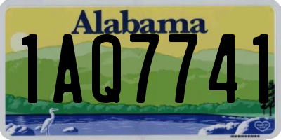AL license plate 1AQ7741