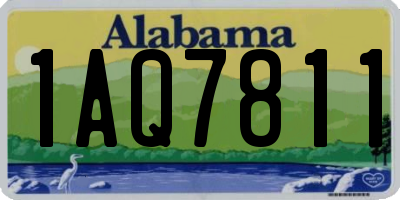 AL license plate 1AQ7811