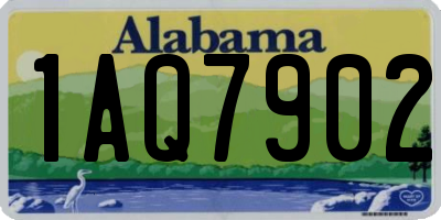 AL license plate 1AQ7902