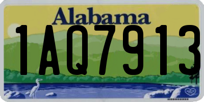 AL license plate 1AQ7913