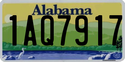 AL license plate 1AQ7917