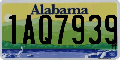 AL license plate 1AQ7939