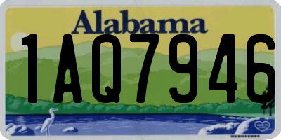 AL license plate 1AQ7946