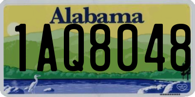 AL license plate 1AQ8048