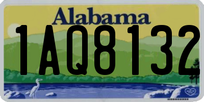 AL license plate 1AQ8132