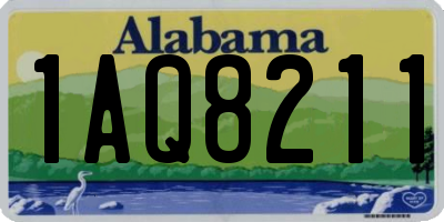 AL license plate 1AQ8211