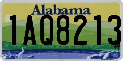 AL license plate 1AQ8213