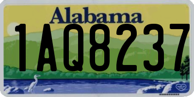 AL license plate 1AQ8237