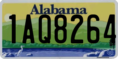 AL license plate 1AQ8264