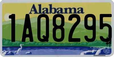 AL license plate 1AQ8295