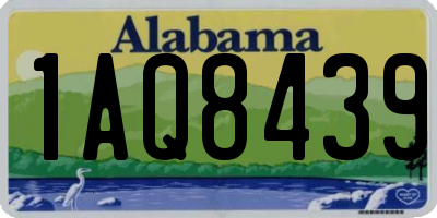 AL license plate 1AQ8439