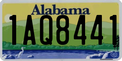 AL license plate 1AQ8441