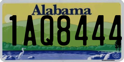 AL license plate 1AQ8444