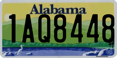 AL license plate 1AQ8448
