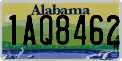 AL license plate 1AQ8462