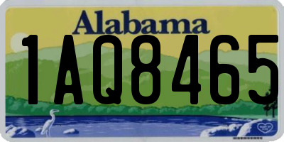 AL license plate 1AQ8465