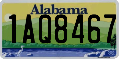 AL license plate 1AQ8467