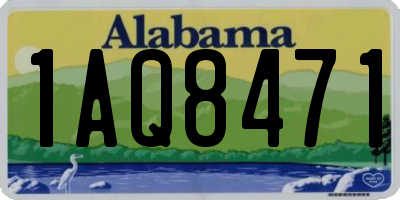 AL license plate 1AQ8471