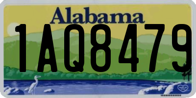AL license plate 1AQ8479