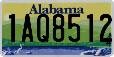 AL license plate 1AQ8512