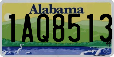 AL license plate 1AQ8513