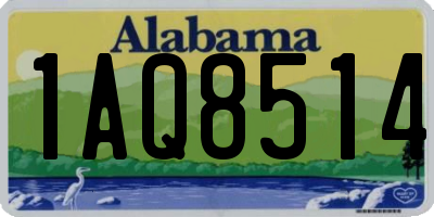 AL license plate 1AQ8514