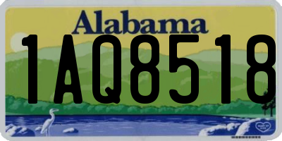 AL license plate 1AQ8518