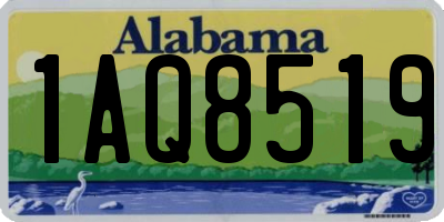 AL license plate 1AQ8519