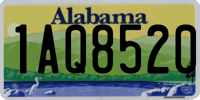 AL license plate 1AQ8520