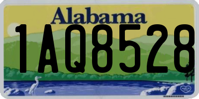 AL license plate 1AQ8528