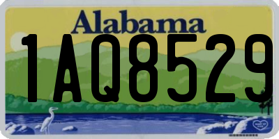 AL license plate 1AQ8529