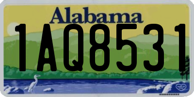 AL license plate 1AQ8531