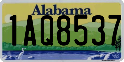 AL license plate 1AQ8537
