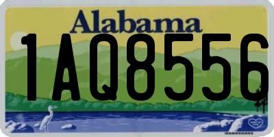 AL license plate 1AQ8556