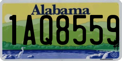 AL license plate 1AQ8559