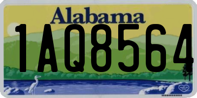 AL license plate 1AQ8564