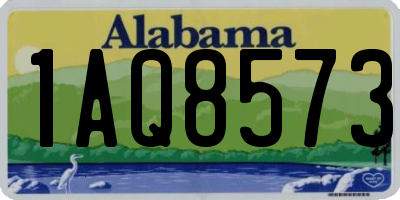 AL license plate 1AQ8573