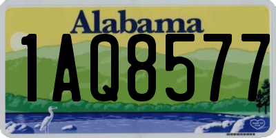 AL license plate 1AQ8577