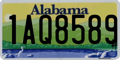 AL license plate 1AQ8589