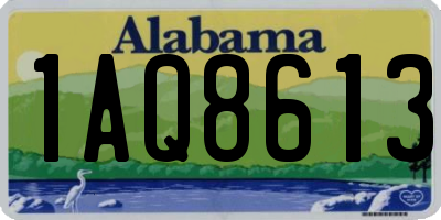 AL license plate 1AQ8613