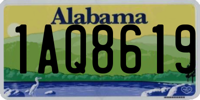 AL license plate 1AQ8619